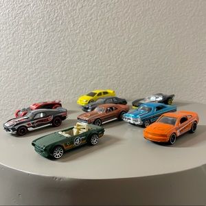Set of 9 - Assorted Newer Toy Cars